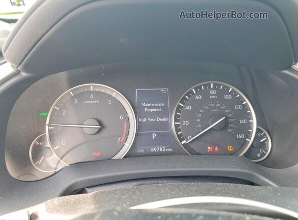 JTJHZMDA4M2051902 2021 LEXUS RX Серый Вид щитка приборов
