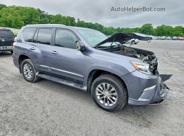JTJJM7FX1H5154931 2017 LEXUS GX Серый Передняя правая четверть