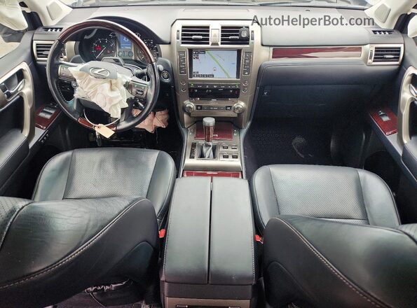 JTJJM7FX1H5154931 2017 LEXUS GX Серый Вид панели приборов