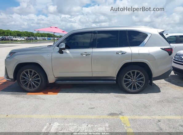 JTJMB7CX0R4050672 2024 LEXUS LX Серебряный Панорамный вид салона 360°