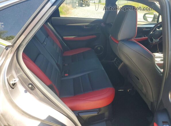 JTJSARBZ0M2201670 2021 LEXUS NX Gray Rear interior view