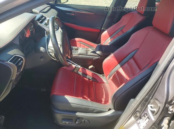 JTJSARBZ0M2201670 2021 LEXUS NX Gray Front interior view