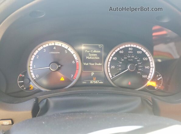 JTJSARBZ0M2201670 2021 LEXUS NX Gray Instrument cluster view