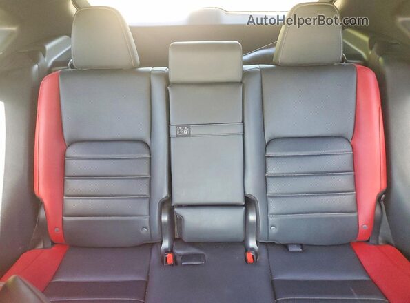 JTJSARBZ0M2201670 2021 LEXUS NX Gray Rear seats view