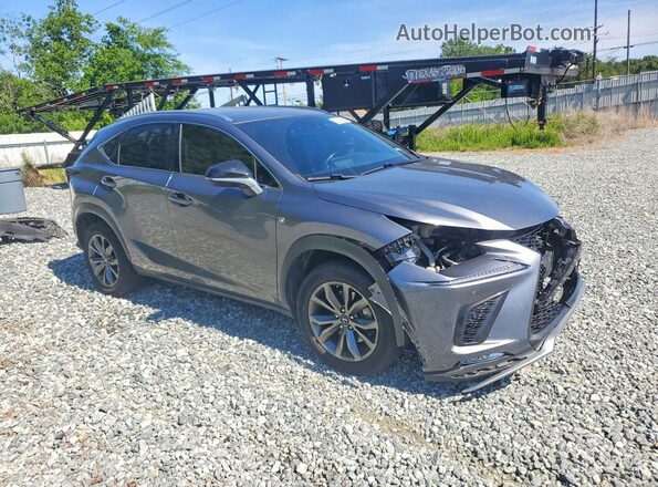 JTJSARBZ0M2201670 2021 LEXUS NX Gray Front right