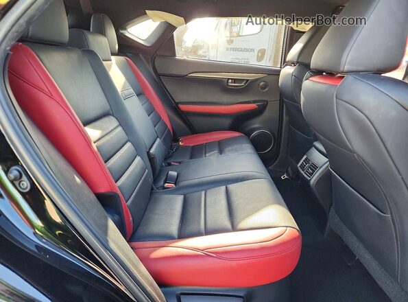 JTJSARBZ2M2192664 2021 LEXUS NX Black Rear interior view