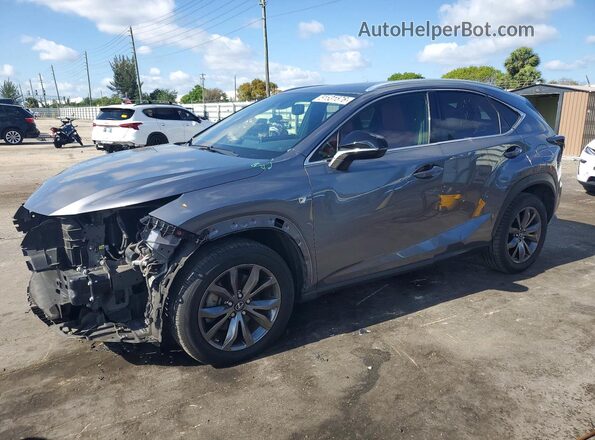 JTJSARBZ3L5009611 2020 LEXUS NX Gray Vista tres cuartos delantera izquierda
