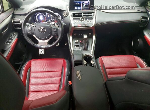 JTJSARBZ6M2200829 2021 LEXUS NX White Dashboard view