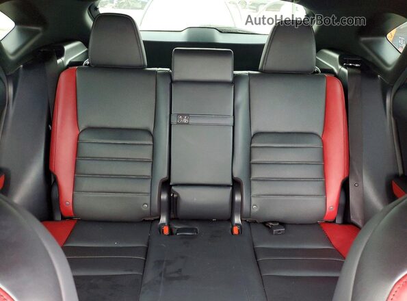 JTJSARBZ9M2180253 2021 LEXUS NX White Widok tylnych siedzeń