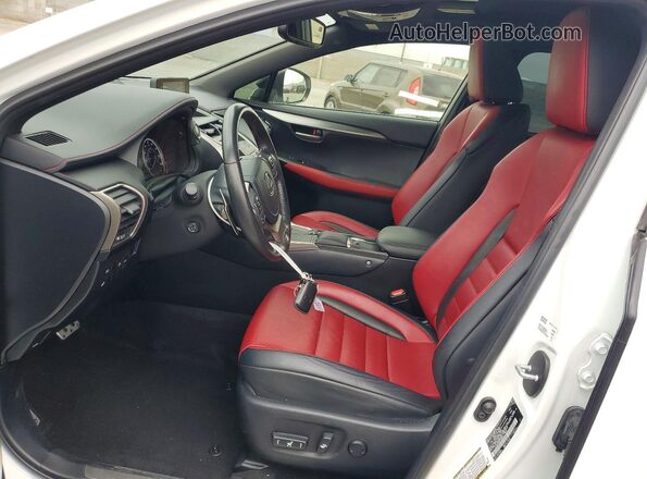 JTJSARBZ9M2180253 2021 LEXUS NX White Widok wnętrza z przodu