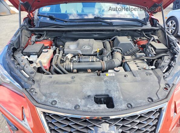 JTJSARDZ0L2223387 2020 LEXUS NX Orange Вид підкапотного простору
