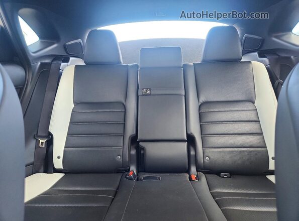 JTJSARDZ0L2223387 2020 LEXUS NX Orange Вид задніх сидінь