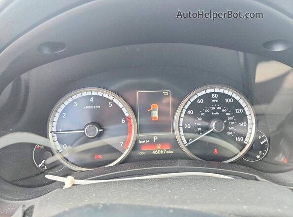 JTJSARDZ0L2223387 2020 LEXUS NX Orange Вид щитка приладів