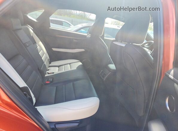 JTJSARDZ0L2223387 2020 LEXUS NX Orange Вид задньої частини салону
