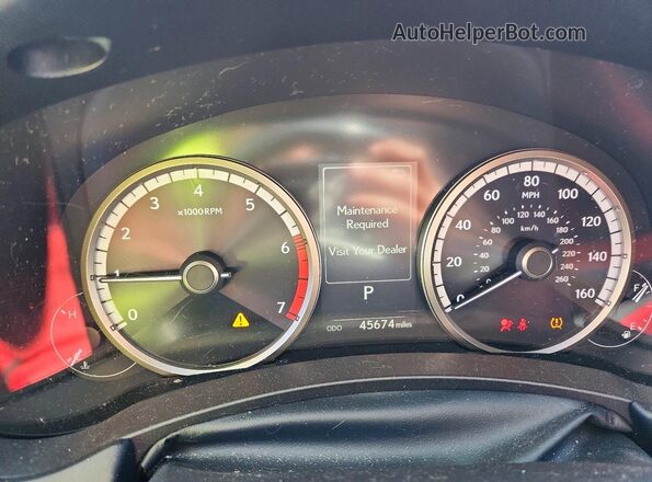 JTJSARDZ6L5009311 2020 LEXUS NX Gray Instrument cluster view