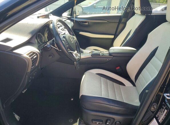 JTJSARDZ8L2230880 2020 LEXUS NX Black წინა სალონის ხედი