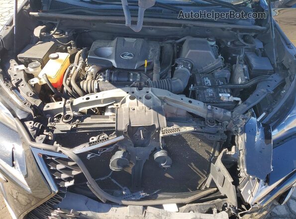 JTJSARDZ8L2230880 2020 LEXUS NX Black ძრავის განყოფილების ხედი
