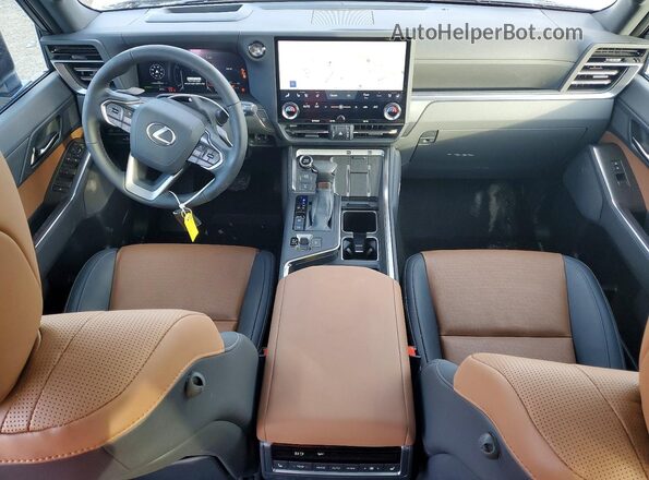 JTJVBCDX6S5058996 2025 LEXUS GX Белый Вид панели приборов