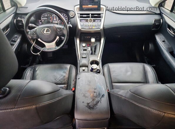 JTJYARBZ2G2045579 2016 LEXUS NX White Вид панелі приладів