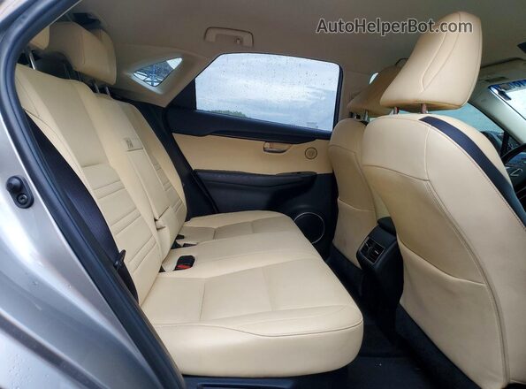 JTJYARBZ2H2067244 2017 LEXUS NX Серебряный Вид задних сидений