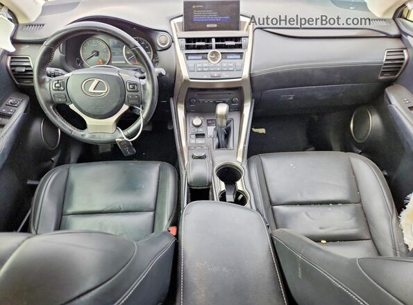 JTJYARBZ2H2069091 2017 LEXUS NX 200T Gray წინა პანელის ხედი