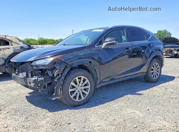 JTJYARBZ2H2070189 2017 LEXUS NX Черный Передняя левая четверть