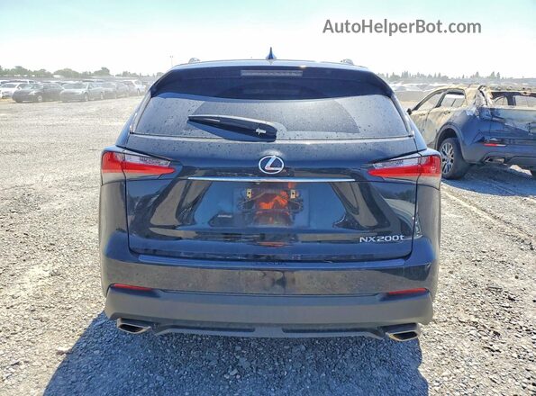JTJYARBZ2H2070189 2017 LEXUS NX Черный Вид сзади