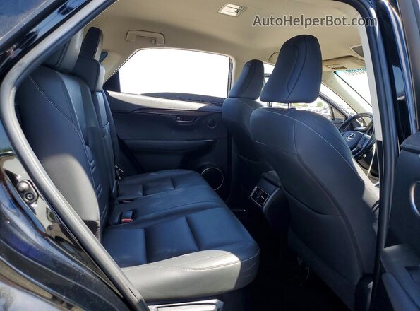 JTJYARBZ2H2070189 2017 LEXUS NX Черный Вид задней части салона