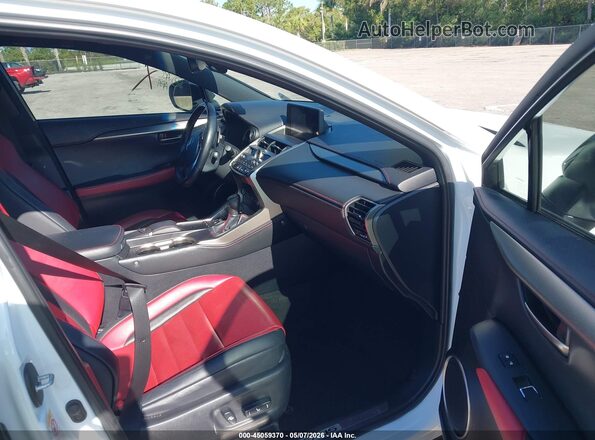 JTJYARBZ2J2102032 2018 LEXUS NX 300 Белый Вид салона спереди