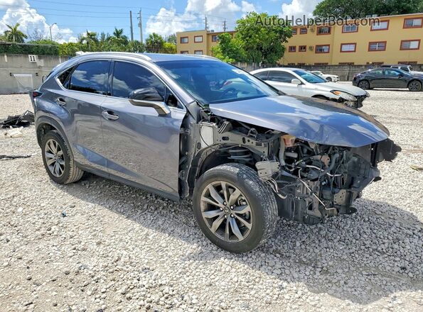 JTJYARBZ3G2022151 2016 LEXUS NX Серый Передняя правая четверть