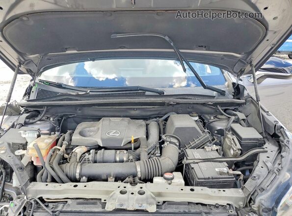 JTJYARBZ3G2022151 2016 LEXUS NX Серый Вид задней части салона