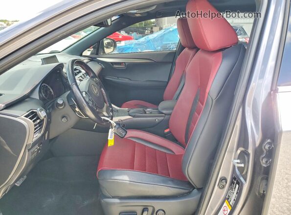 JTJYARBZ3G2022151 2016 LEXUS NX Серый Вид салона спереди