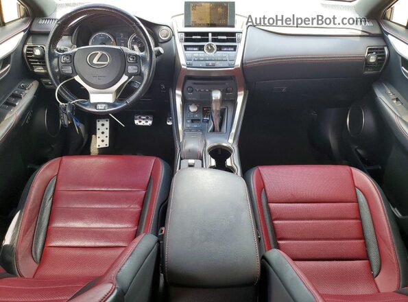 JTJYARBZ3G2022151 2016 LEXUS NX Серый Вид панели приборов