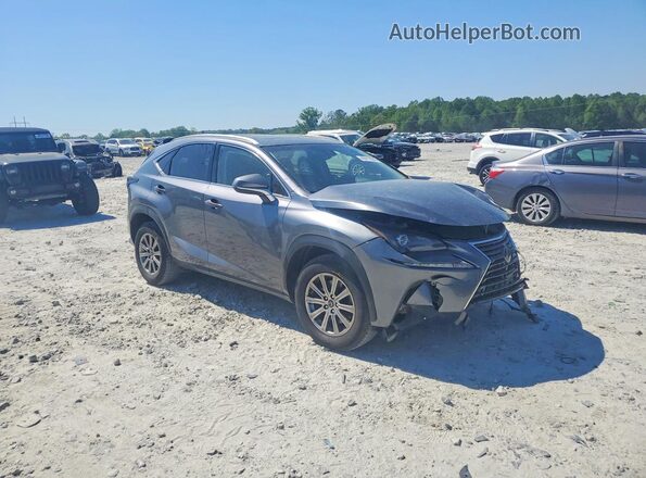 JTJYARBZ3K2135235 2019 LEXUS NX Серый Передняя правая четверть