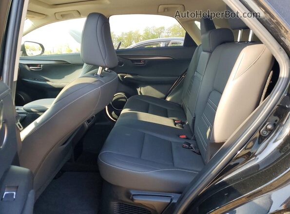 JTJYARBZ7J2093408 2018 LEXUS NX Черный Вид задней части салона