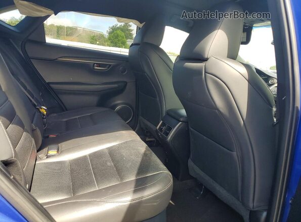 JTJYARBZXG2026732 2016 LEXUS NX Blue Հետևի նստատեղերի տեսք