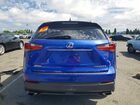 2016 Lexus Nx 200t F Sport Blue vin: JTJYARBZXG2026732