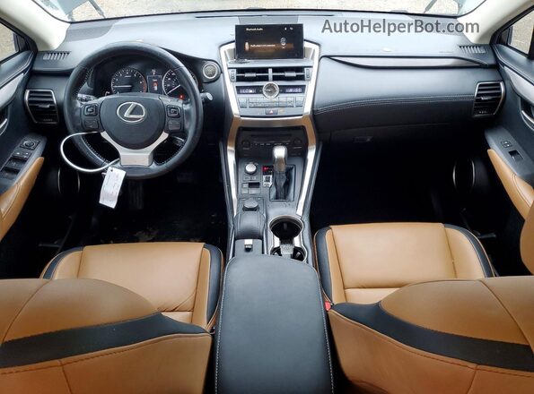 JTJYARBZXH2063121 2017 LEXUS NX Черный Вид панели приборов