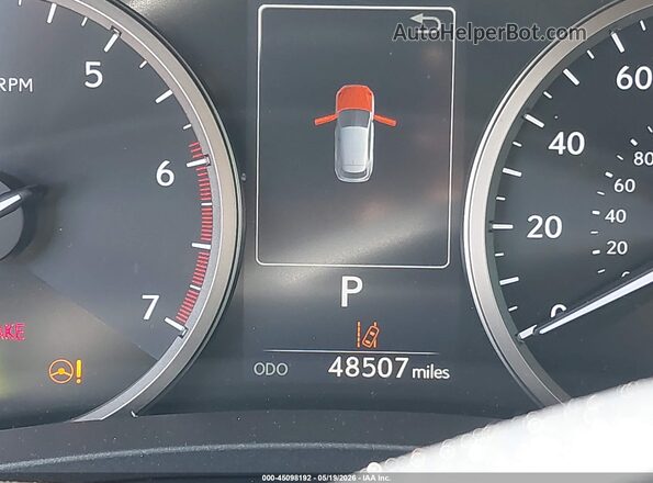 JTJYARBZXK2121509 2019 LEXUS NX 300 Gray უკანა სავარძლების ხედი
