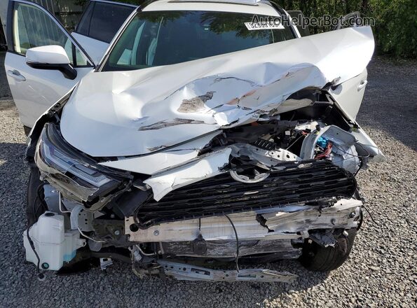 JTM16RFV1PJ035080 2023 TOYOTA RAV4 White Vista del compartimento del motor