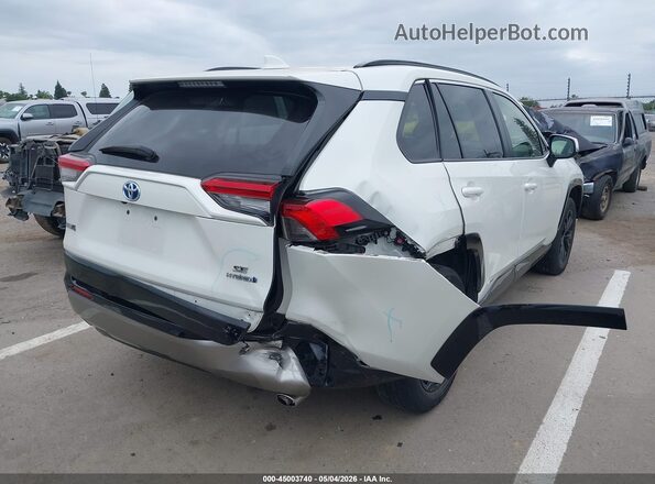 JTM16RFV8NJ022338 2022 TOYOTA RAV4 HYBRID White Rear right