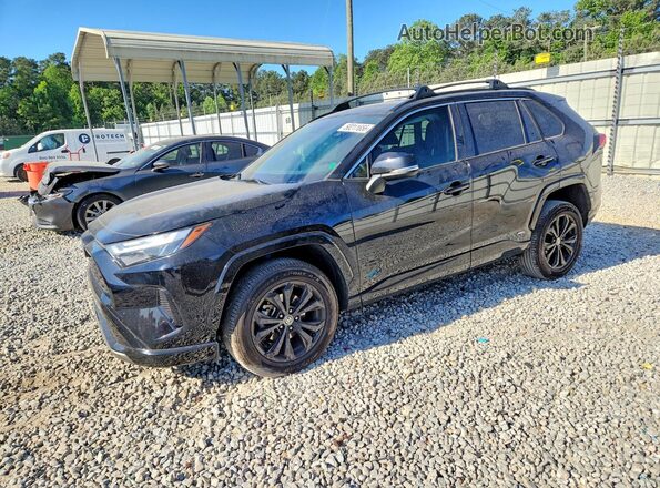 JTM16RFV8PJ031687 2023 TOYOTA RAV4 Черный Передняя левая четверть