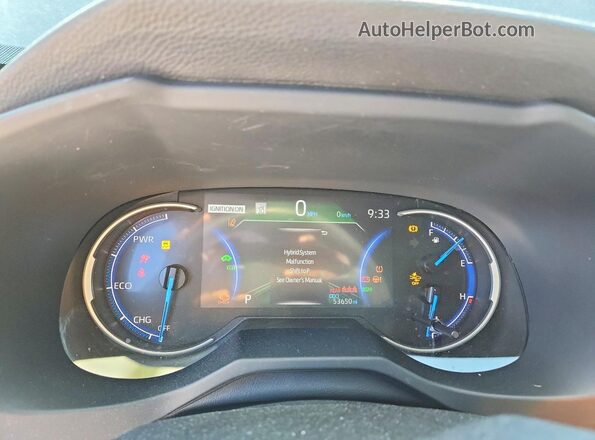 JTM16RFV8PJ031687 2023 TOYOTA RAV4 Черный Вид щитка приборов