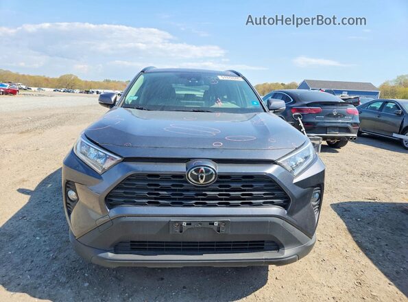 JTMA1RFV0LD527414 2020 TOYOTA RAV4 Gray Вид спереду