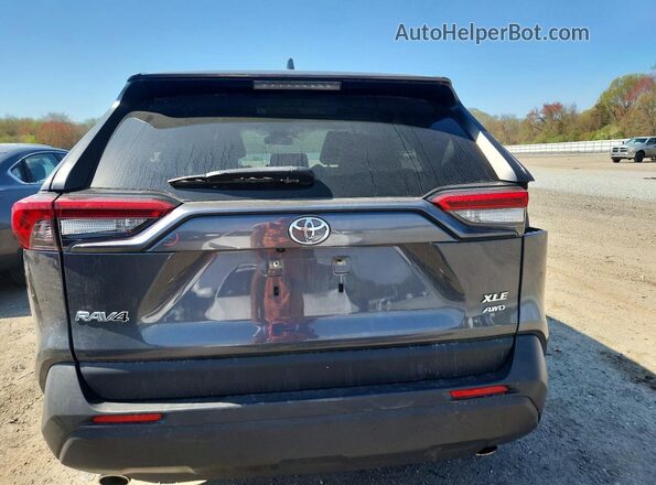 JTMA1RFV0LD527414 2020 TOYOTA RAV4 Gray Вид ззаду