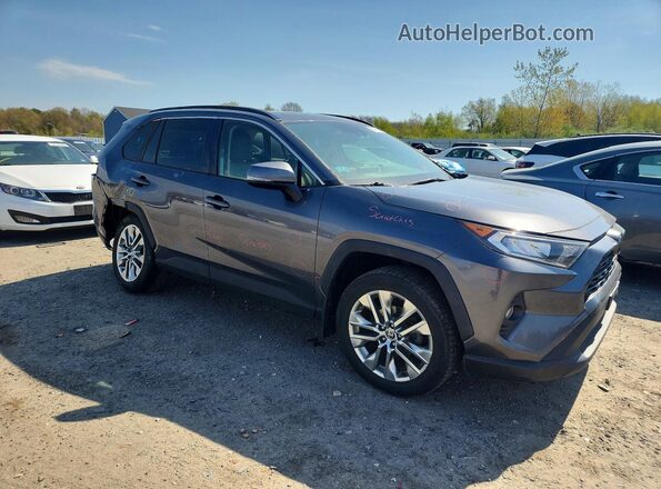 JTMA1RFV0LD527414 2020 TOYOTA RAV4 Gray Передня права чверть