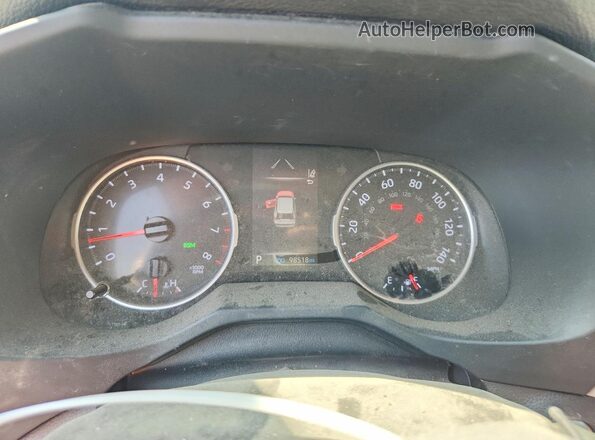 JTMA1RFV0LD527414 2020 TOYOTA RAV4 Gray Вид щитка приладів