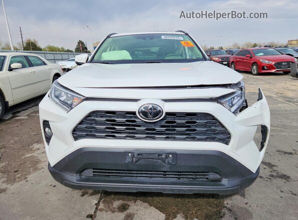 JTMA1RFV6KD018104 2019 TOYOTA RAV4 Белый Вид спереди