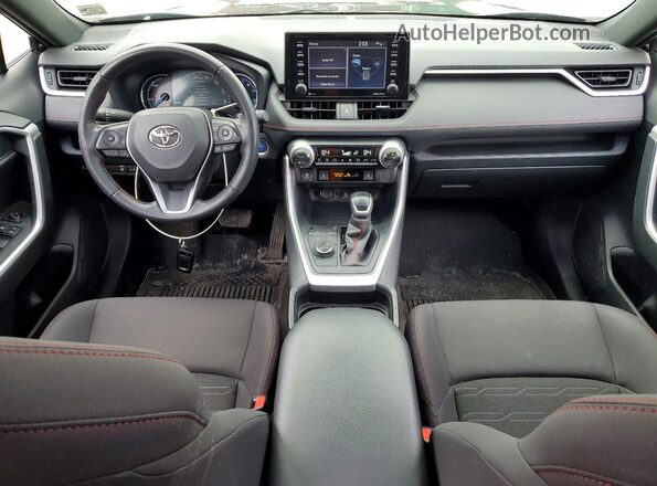JTMAB3FV1MD060869 2021 TOYOTA RAV4 Black Dashboard view