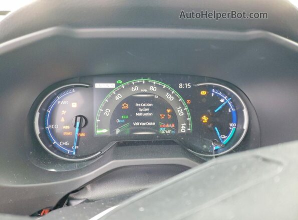 JTMAB3FV2MD069810 2021 TOYOTA RAV4 Gray Vista del cuadro de instrumentos